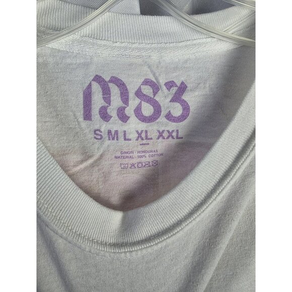 M83‎ Fantasy 2023 Tour Synth-Pop Shoegaze Rock Band Tee XL NWOT - Picture 2 of 3